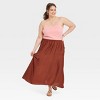 Women's Slim Fit Sandwash Tank Top - A New Day™ - 3 of 4