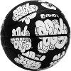 AND1 Toss Up Basketball : Youth Sized Rubber Streetball for Indoor and Outdoor Use, Deep Channel Construction and Durability, Includes 10” Pump - 2 of 4