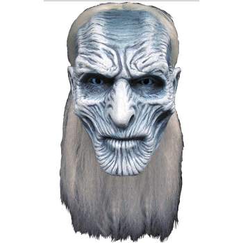 Trick Or Treat Studios Game of Thrones White Walker Full Latex Mask Adult Costume Accessory