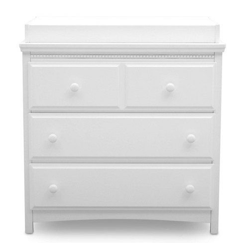 Delta children emerson 3 drawer dresser with changing deals top