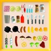 Easy Playhouse BBQ Grill Toy Playset, Light & Sound, Realistic Smoke, Cooking - 3 of 4