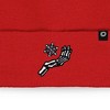 Dalix Chill Skeleton Hand Embroidered Beanie Snowflake Warm Winter Knit Hat for Men - 2 of 4