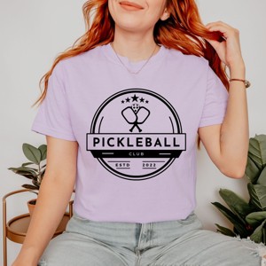 Simply Sage Market Pickleball Club Garment Dyed Tee - 1 of 4