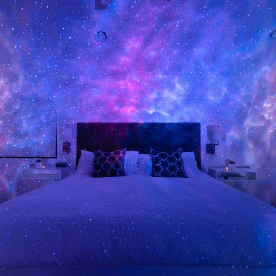 Sky Lite Evolve White LED Galaxy Projector with Blue Stars