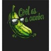 Cool As A Cucumber Humor Adult Crew Neck Short Sleeve Tee - 2 of 2