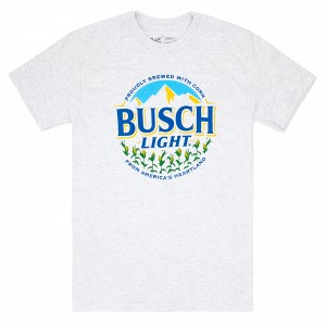 Mens Busch Light Corn Logo T-Shirt - 1 of 2