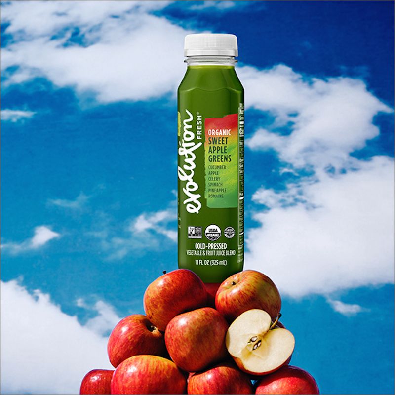 Evolution Fresh Organic Sweet Apple Greens Cold-Pressed Juice - 11 fl oz, 2 of 7