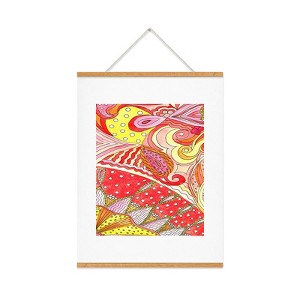Rosie Brown Swirls Art Print and Hanger - Society6 - 1 of 2