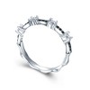 Braelynn Sterling Silver Black Cz Women Anniversary Band Ring Ginger Lyne Collection - image 3 of 4