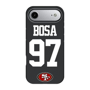 NFL San Francisco 49ers Players Game Tactic Bump Cell Phone Case for Apple iPhone 17 Series - 1 of 4