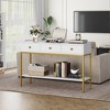 Console Table with 3 Drawers - 4 of 4
