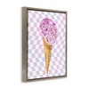 Stupell Industries Checkered Disco Ice Cream, 21" x 17" - 3 of 4