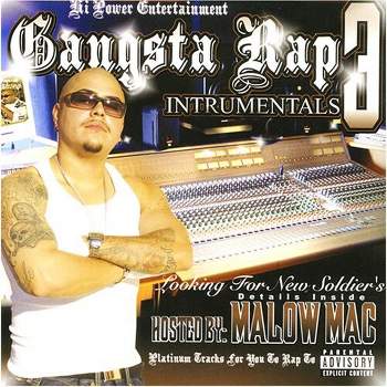 Gangsta Rap Instrumentals 3 & Various - Gangsta Rap Instrumentals, Vol. 3 (CD)
