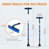 AstroAI 47.2" Ice Scrapers for Car Windshield, Extendable Snow Scraper with Foam Grip, 360° Pivoting Brush Head for Car Truck SUV - 4 of 4