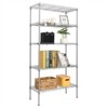 5-Shelf Storage Rack Silver Gray - 2 of 4