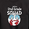 Boys' - Dr. Seuss - 2nd Grade Squad Thing 1 and Thing 2 Graphic Long Sleeve Fleece Sweatshirt - 2 of 4