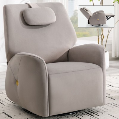 NicBex Recliner Chair Swivel Power Accent Chair with USB ports Rocking Chair Living Room Chairs Comfy Chair for Reading Room