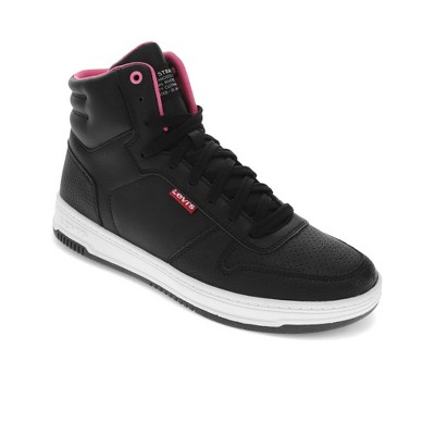 Levi's Kids Drive Hi Synthetic Leather Casual Hightop Sneaker Shoe