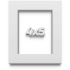 PosterPalooza | Photo Size Slim Profile White Frame - UV Acrylic, Foam Board Backing, Hanging Hardware - 2 of 4