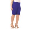 Rekucci Curvy Woman Ease into Comfort Pull-On Modern City Shorts with Tummy Control and Real Pockets - 2 of 4