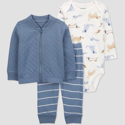 Carter's Just One You®️ Baby Boys' Dogs Jacket - Blue