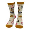 Crazy Dog T-Shirts Women's Easily Distracted By Coffee Socks Funny Cute Caffeine Lovers Footwear - 3 of 4