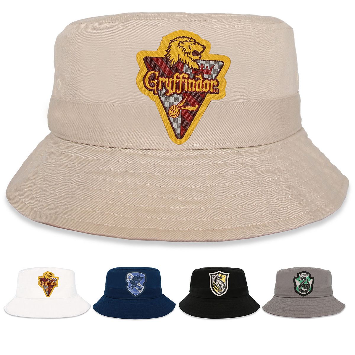 Harry Potter Bucket Hat for Kids, Boy and Girl Sun Hat Ages 4-7 Years 100% Cotton for Summer Teen Youth Beach Hat - thumbnail 8
