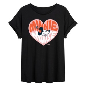 Women's - Disney - Minnie Mouse Oversized Graphic T-Shirt - 1 of 4