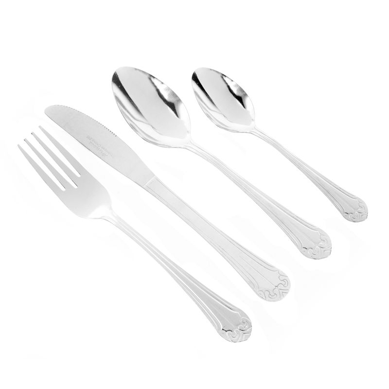 Gibson Home Mariano 24 Piece Flatware Set, 4 of 9