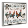 Stupell Industries Country Roosters Produce, 21" x 17" - 3 of 4
