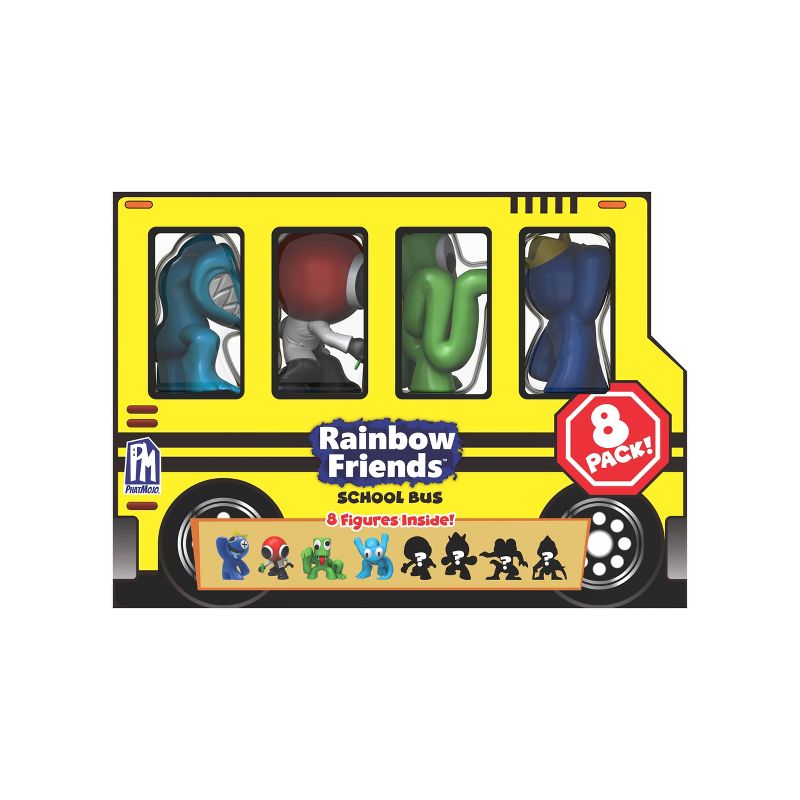 Rainbow Friends School Bus Mini Figure Set - 8pk, 3 of 8