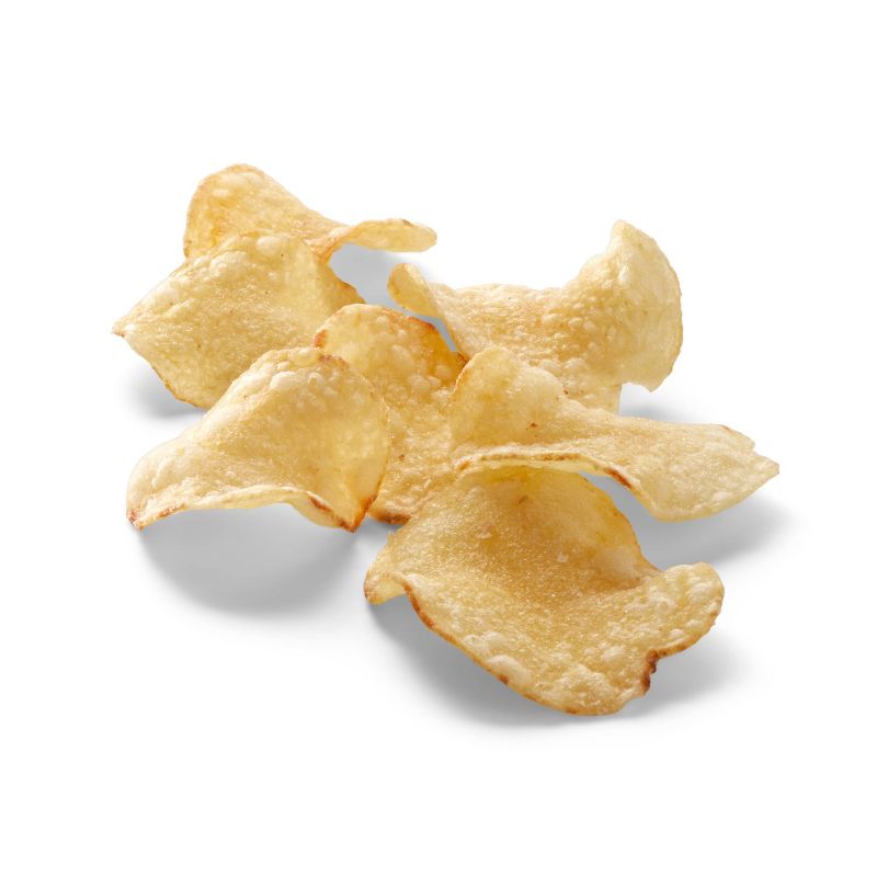 Sea Salt and  Vinegar Kettle Cooked Potato Chips - 8oz - Good &#38; Gather&#8482;, 3 of 5
