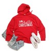 Simply Sage Market Women's Graphic Hoodie Hello Christmas Trees - 2 of 3