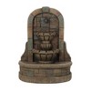 NAYSAYE Fountain Classic Roman Two Tier Design with Elegant Stone Inspired Style for Garden Patio Outdoor, Stone Gray, 12.25"*29"*17.64" - 2 of 4