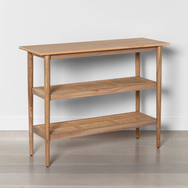 Wood & Cane Console Table - Hearth & Hand™ with Magnolia, 1 of 15
