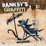 2023 Square Wall Calendar Banksy's Graffiti - BrownTrout