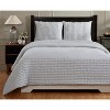 King Olivia Comforter 100% Cotton Tufted Chenille Comforter Set Gray - Better Trends - 3 of 4