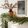 8" Flameless Christmas Window Taper Candle Brass - Hearth & Hand™ with Magnolia - 2 of 4