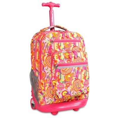 j world 20 inch rolling backpack