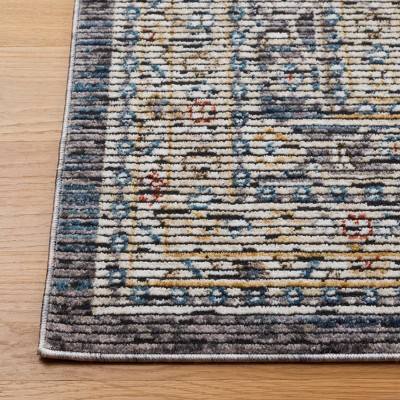 Sierra Gray Hand-knotted Square Area Rug