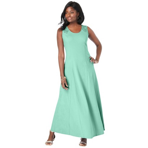 Green dress size clearance 24