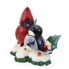 Jim Shore 4.75 In Holiday Gathering Highland Glen Cardinal Chickadee Bird Figurines - 3 of 3