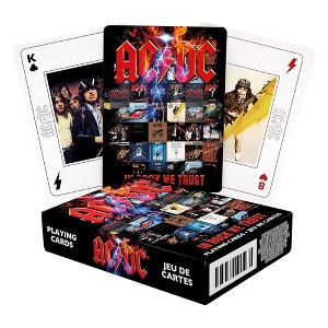 Aquarius Puzzles AC/DC - In Rock We Trust Playing Cards - 1 of 4