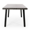 NicBex Dining Table Kitchen Table Modern Rectangular Dining Table  for Dining Room, Restaurant - 4 of 4