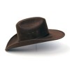 Western Express Felt Western Cattleman Hat with Matching Hat Band - 4 of 4