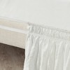 Lush Décor Gathered Ruffle Elastic Easy Wrap Around Bedskirt - 3 of 4