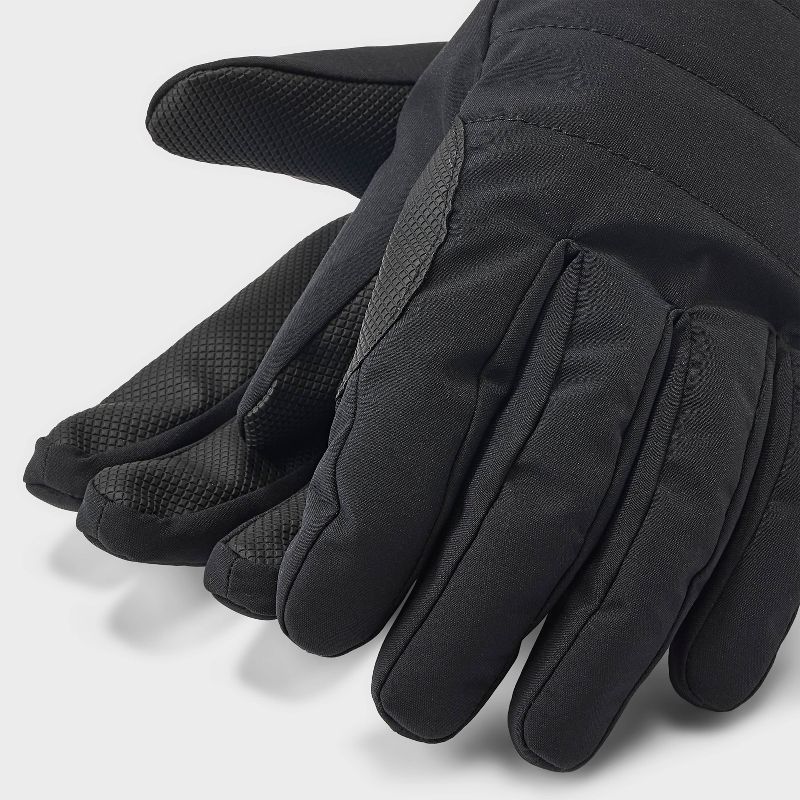 Men&#39;s Quilted Softshell Gloves - All In Motion&#8482; Black, 3 of 5