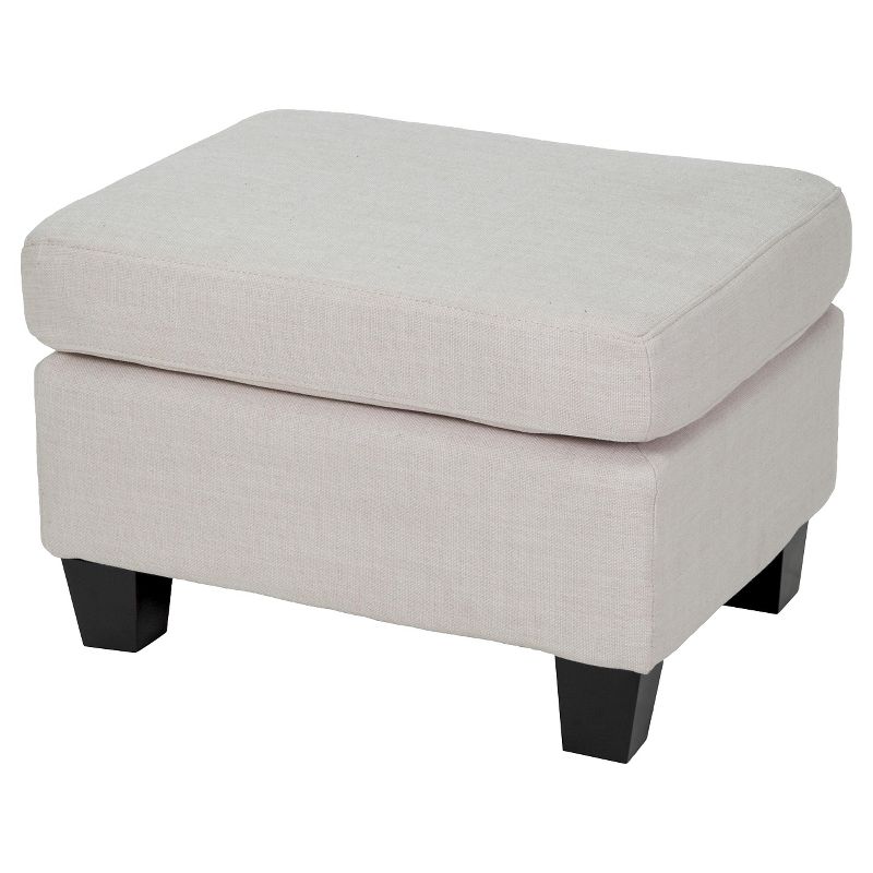 Rosella Fabric Ottoman - Christopher Knight Home, 1 of 6
