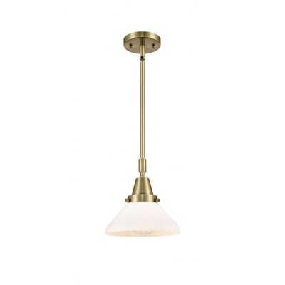 Caden - 1 Light Stem Hung Mini Pendant In Industrial Style-9.13 Inches Tall and 8 Inches Wide