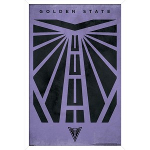 Trends International WNBA Golden State Valkyries - Logo 25 Framed Wall Poster Prints - 1 of 4